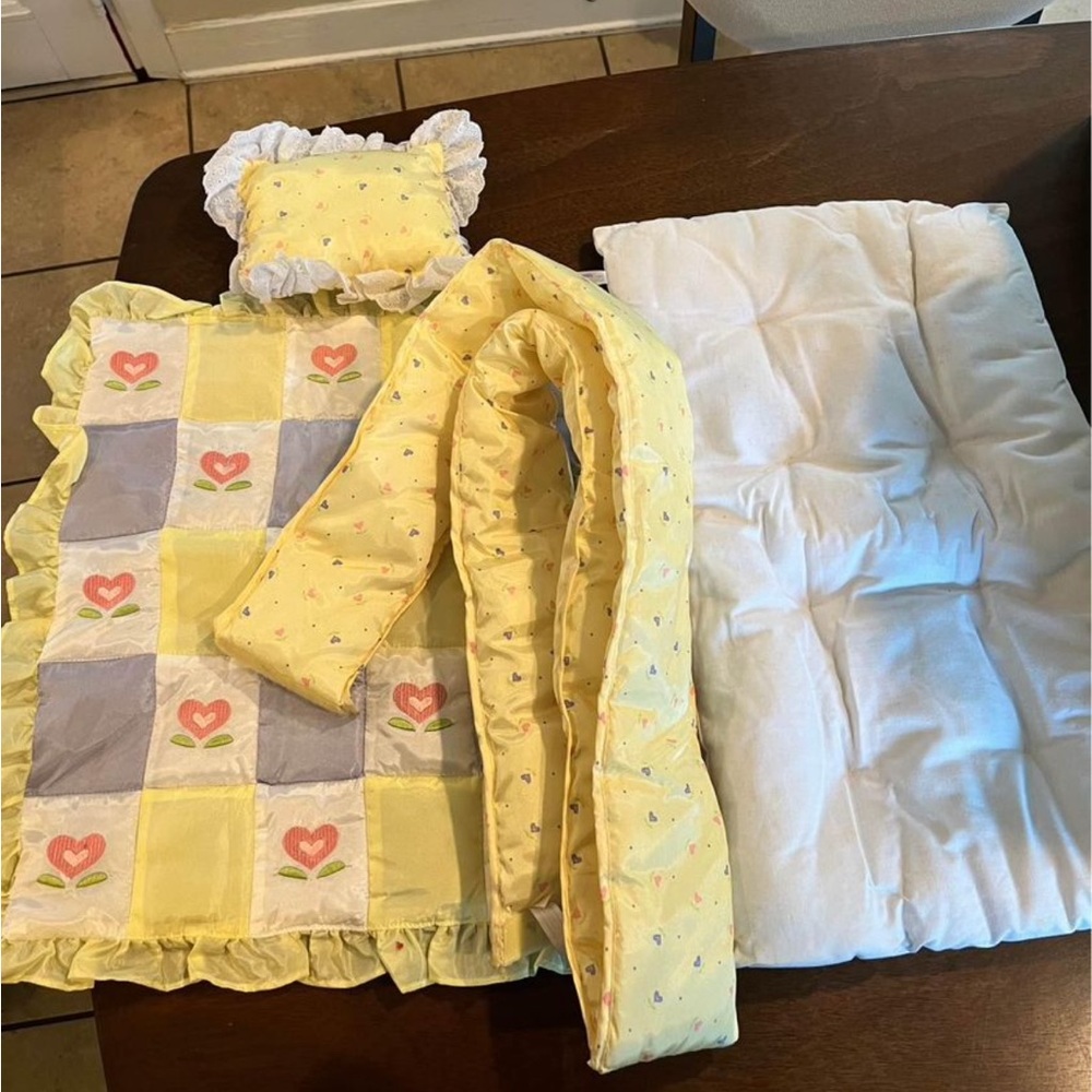 Bitty Baby crib bedding